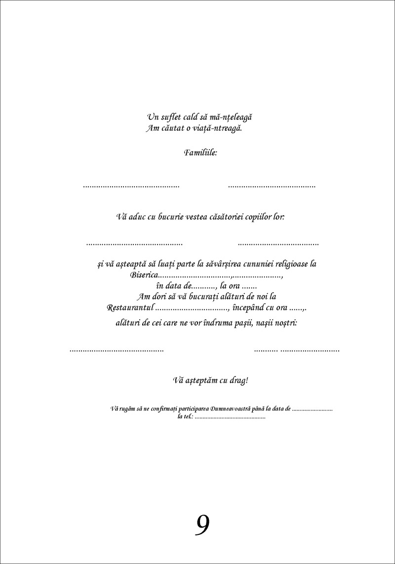 Invitatii De Nunta Related Keywords Suggestions Invitatii De